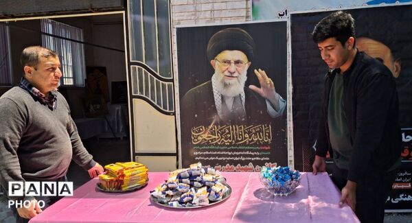 برپایی موکب غدیر کانون دانش‌آموزی شهید مدرس شهرستان سراب 