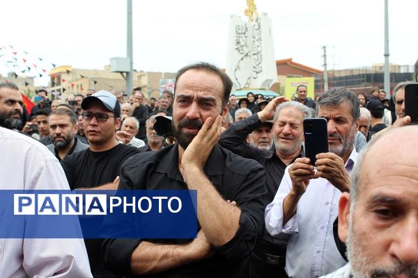 پیاده‌رویی جاماندگان اربعین حسینی در فردیس