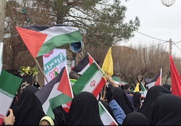 راهپیمایی یوم الله ۲۲ بهمن در بهاباد