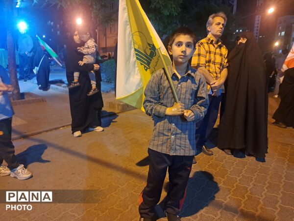 حضور حماسی مردم و فرهنگیان ناحیه ۶ در اجتماع بزرگ «یاوران ولایت»
