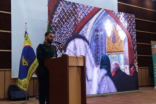 مراسم تکریم و معارفه فرمانده سپاه ناحیه مقاومت بسیج حضرت عبدالعظیم (ع) شهرستان ری