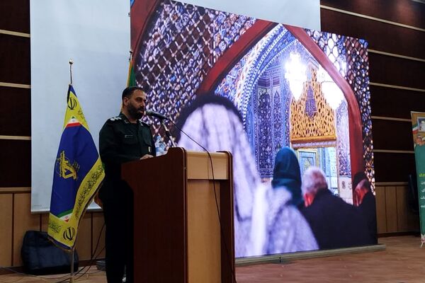 مراسم تکریم و معارفه فرمانده سپاه ناحیه مقاومت بسیج حضرت عبدالعظیم (ع) شهرستان ری