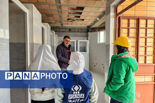 بازدید از پژوهان۲، مدرسه در حال احداث به دستور ریاست جمهوری در پروژه نهضت مدرسه سازی