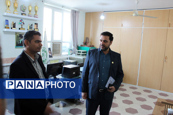 مانور بازگشایی مدارس در شهرستان گرمه 