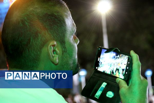 شبی متفاوت در کوهسنگی از سرودهای محمدی تا رصد ماه‌گرفتگی