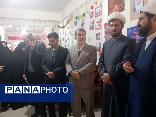 افتتاح مدرسه انقلاب در دبیرستان فضیلت فاروج