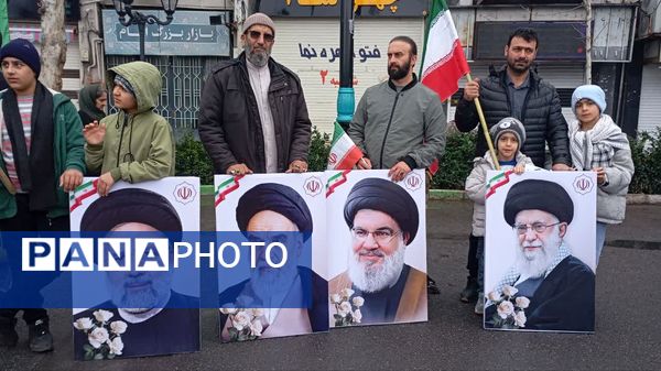 راهپیمایی ۲۲ بهمن در گلستان