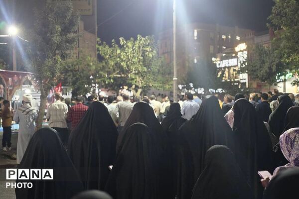 تداوم تجمعات مردمی در شهر گلستان