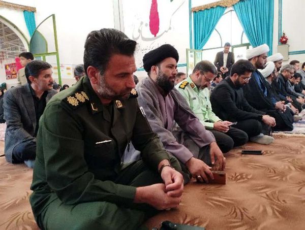 عزاداری سیدالشهدای خدمت «شهید آیت‌الله رئیسی» در کوهبنان