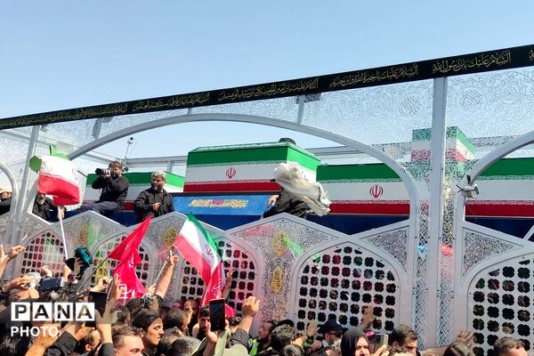 تهران از لنز دوربین خبرنگاران پانا شهرستان قدس در سوگ رهبر شهید انقلاب