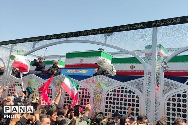 تهران از لنز دوربین خبرنگاران پانا شهرستان قدس در سوگ رهبر شهید انقلاب