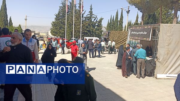 مراسم سالگرد شهدای خدمت در یاسوج