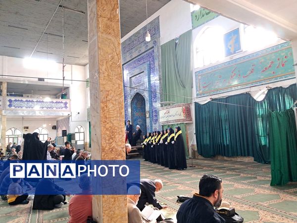 برگزاری آیین سیاسی نماز جمعه در مصلی قائمشهر