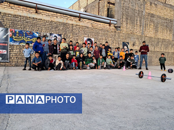 المپیاد ورزشی درون مدرسه‌ای در شهر جعفریه قم