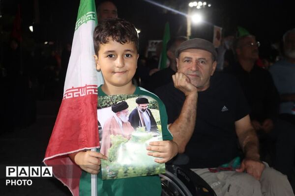 آیین باشکوه یادبود آقای شهید ایران در کهریزک 
