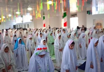 جشن تکلیف دانش‌آموزان دختر شهرستان باشت 