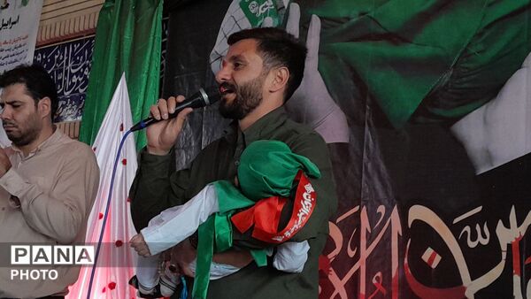  مراسم باشکوه شیرخوارگان حسینی در مسجد جامع درگزین