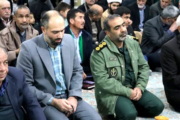 مراسم گرامیداشت دهه بصیرت در روستای جعفرآباد قم