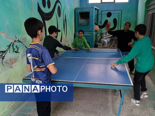 برگزاری اردوی درون مدرسه‌ای با عنوان «شبی در فرنو» در دبیرستان فرنو شهرستان قدس