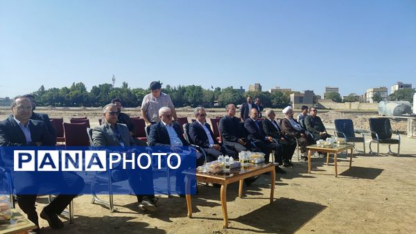 آیین کلنگ زنی آموزشگاه جعفر برزگر ناحیه یک مشهد