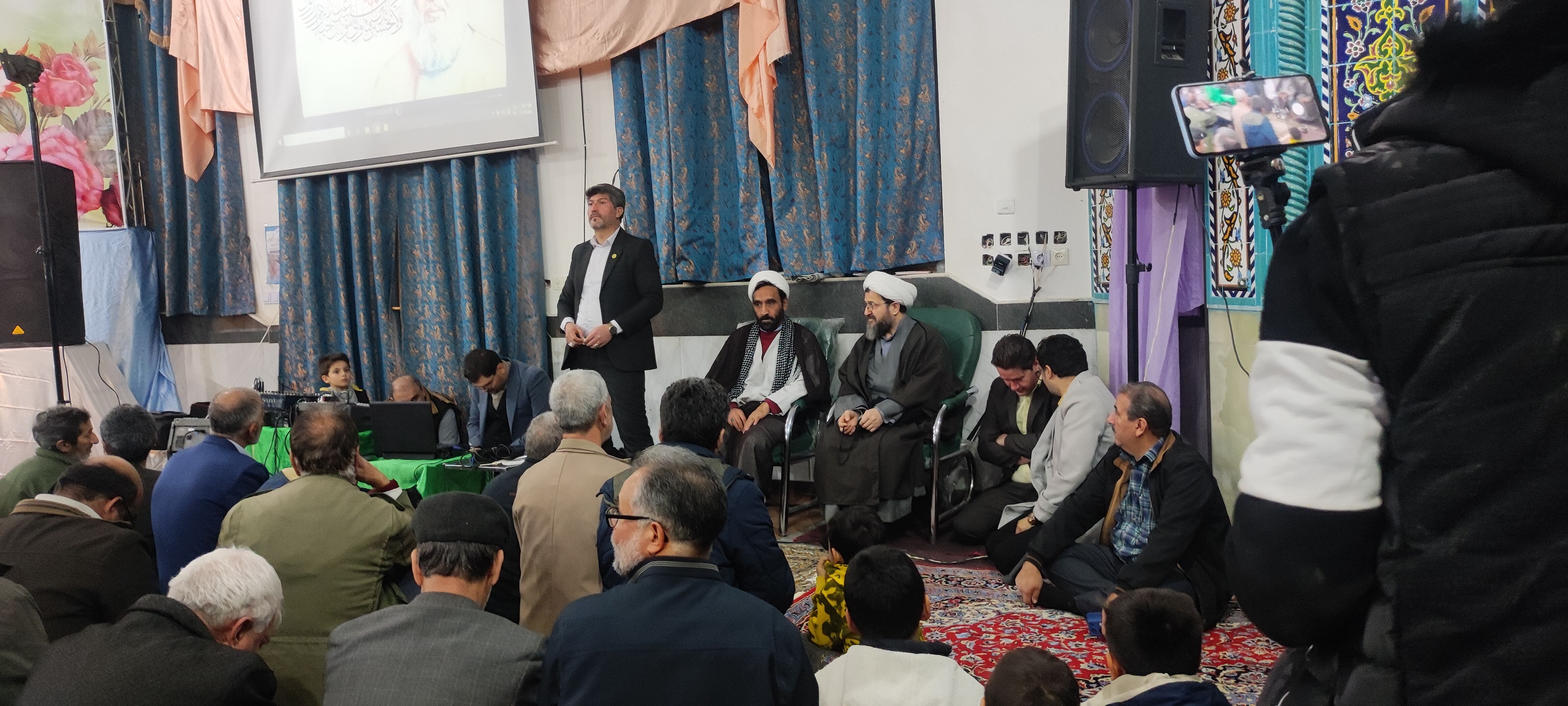 جشن بزرگ ولادت امام جواد (ع) در سالگرد عملیات کربلای پنج در بیت الجواد شیروان