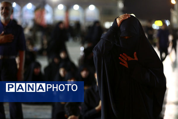 حال و هوای مسجد جمکران در شب عاشورای حسینی(ع)