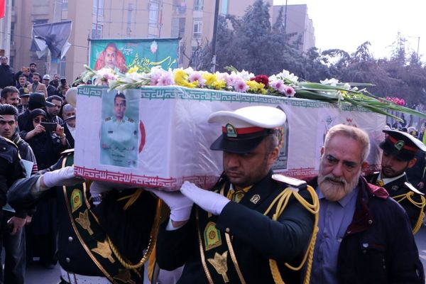 مراسم تشییع پیکر مطهر شهید والامقام شاهین دهقانی