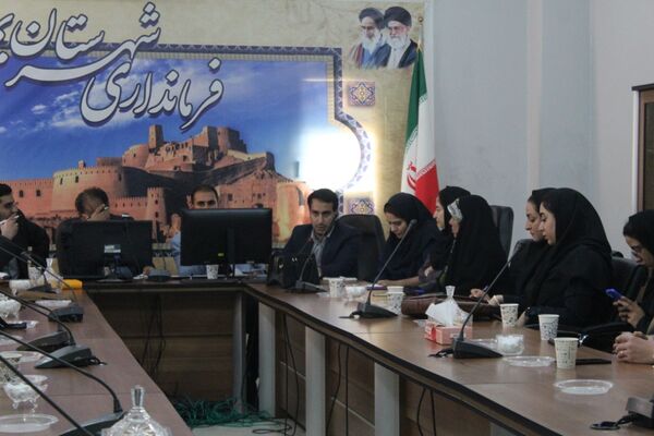 نشست هم‌اندیشی مشاوران جوان استاندار کرمان با گروهی از جوانان شهرستان بم 