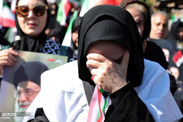 چهلمین روز شهادت رهبر شهید انقلاب اسلامی - تهران