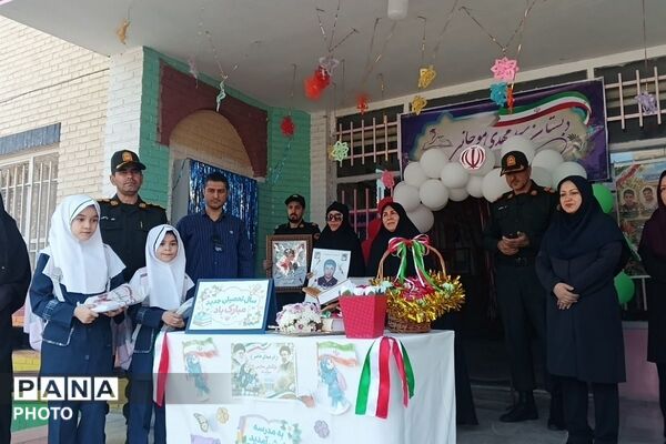 مدرسه سیدمهدی موجانی میزبان فرزندان شهید کریم نجف قلی زاده