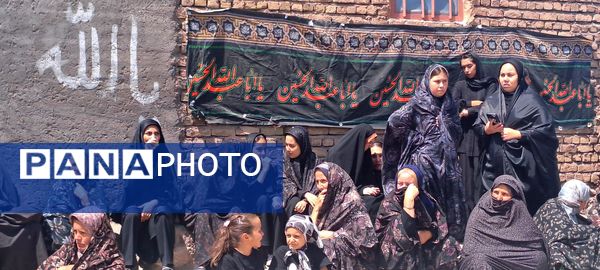 عزاداری ظهر عاشورا در روستای حسن آباد بلهر 