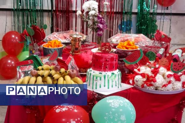 یلدای ایرانی در مدرسه نشر علم ورامین