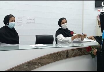 دیدار با مدافعان سلامت بندرعباسی در روز پرستار