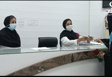 دیدار با مدافعان سلامت بندرعباسی در روز پرستار