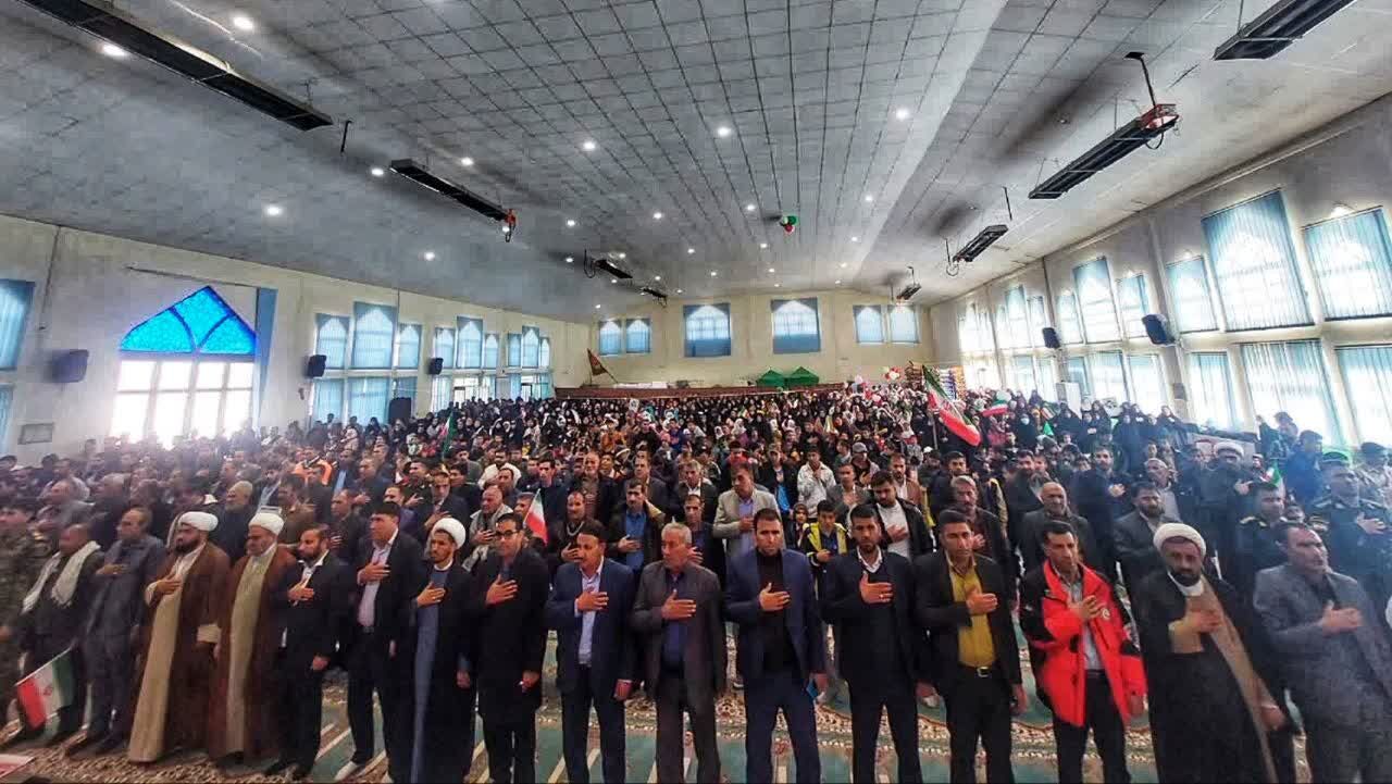 مسیرهای راهپیمایی ۲۲ بهمن در مارگون مشخص شد