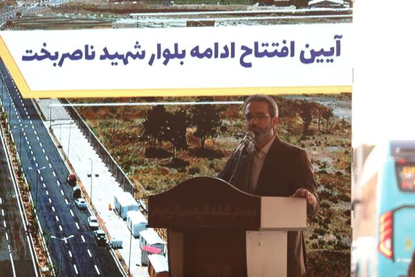 افتتاح پروژه بلوار شهید ناصربخت و تصفیه‌خانه ۳ حصار در البرز
