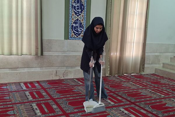 از خانه تکانی نمازخانه مدرسه تا رسیدن به اوج معنویت و نشاط 
