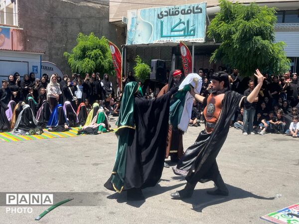  بازتاب واپسین پرده عاشورا در آیین خیمه‌سوزان هیئت فداییان حسین(ع)