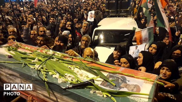 وداع با شهید یارمرادی در نورآباد
