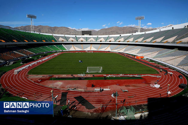 ظرفیت ورزشگاه آزادی ۷۸ هزار نفر است/چمن هیبریدی نصب می‌شود