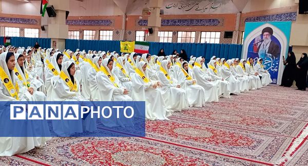 پیش اجرای گروه ۱۰۰۰ نفره پیشتازان قبل از اجلاسیه سراسری نماز