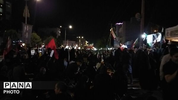 مراسم شب دوم محرم در بلوار فضل نیشابور-۱