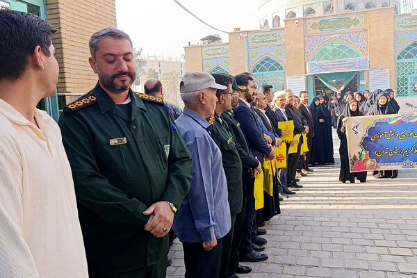 کاروان زیارتی راهیان نور دبیرستان شاهد کوثر شهرستان رباط‌کریم