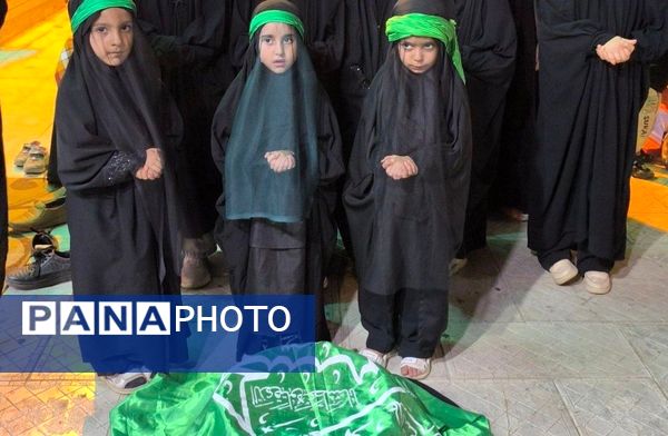 کودکان حسینی در غم عزاداری شهادت حضرت رقیه سلام الله علیها 