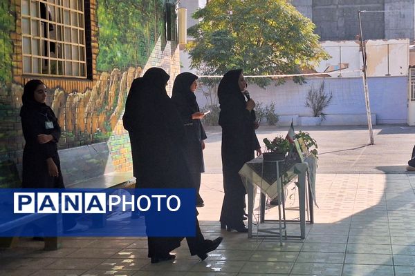 مراسم ولادت حضرت زینب(س) در دبیرستان فیاض 