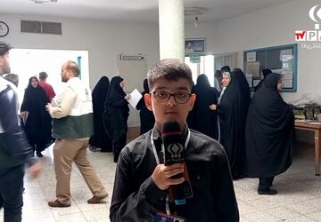 حضور گروه پزشکان جهادی در مدرسه انصارالحسین(ع) شهر جعفریه 