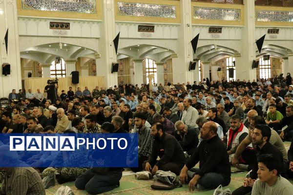 مراسم گرامیداشت چهلم شهدای خدمت در تبریز 