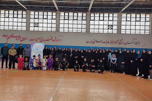 کارگاه مهارت آموزی ورزشی در سالن فرزانگان قرچک