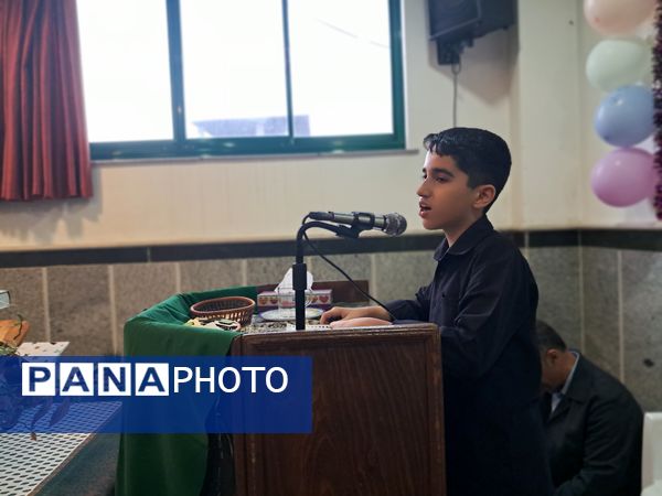 جشن اختتامیه خانه قرآن تسنیم در حسینیه اباذر