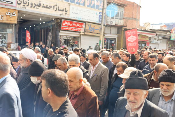 راهپیمایی ۲۲ بهمن بخش بندپی شرقی